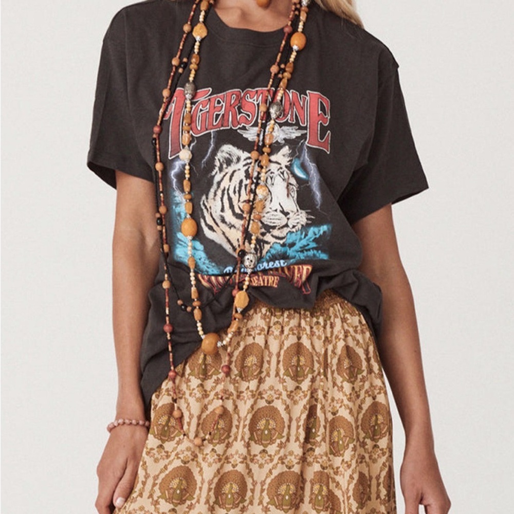 Spell And The Gypsy Stormy River Biker Tee - Picture 2 of 9